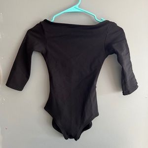 Black Capezio Leotard